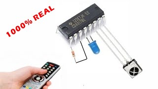 How to make remote control led