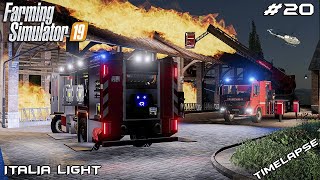 COWBARN is on FIRE and rescuing ANIMALS | Animals on Italia | Farming Simulator 19 | Episode 20 screenshot 5