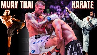 3 Karate vs Muay Thai Fights
