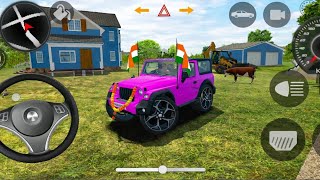 Modified Mahindra Thar Car Games : Indian Cars 👿 (Gadi Wala Game) - Car Game Android Gameplay 2026
