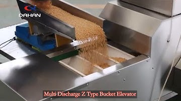 Multi Discharge Z Type Bucket Elevator