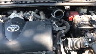 Toyota Yaris - Engine Sound Without Air Filter