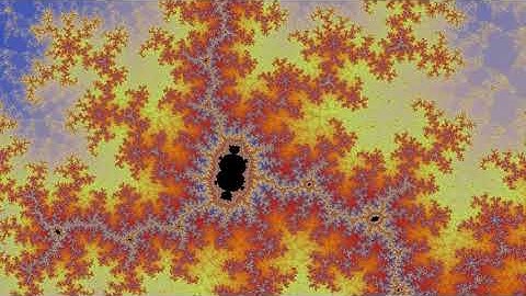 Cubic mandelbrot zoom