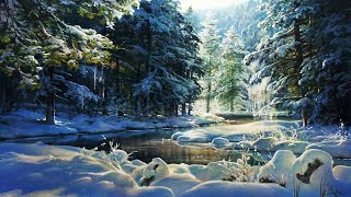Зимние пейзажи художника Виктора Юшкевича