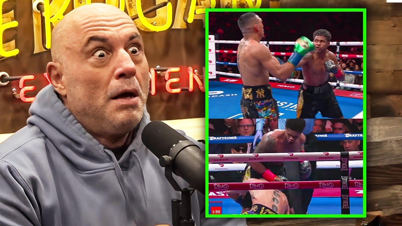 "HE'S THE BEST FIGHTER EVER!" Joe Rogan REACTS To Shakur Stevenson vs Teofimo Lopez Fight