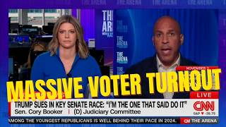 Cory Booker Slams Trump's Election Attacks and Calls for Massive Voter Turnout