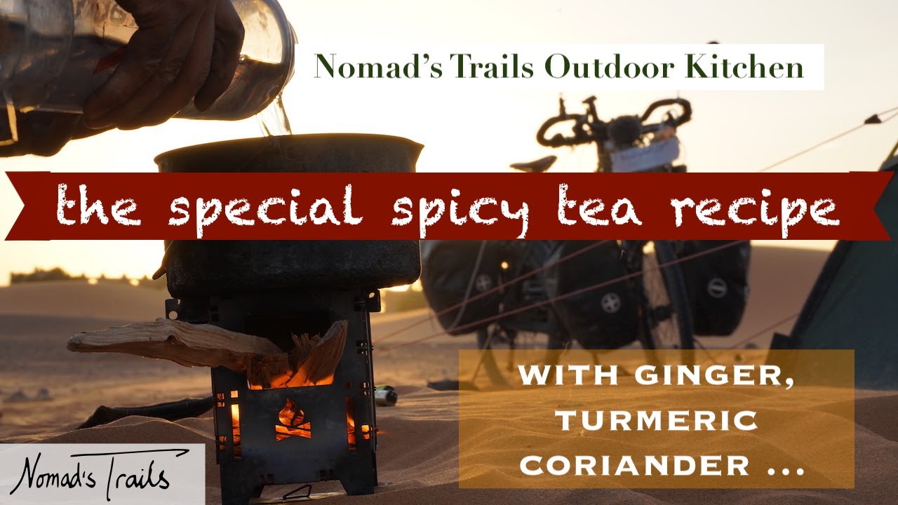 Special Spicy Tea Recipe with ginger, turmeric, coriander... Nomad