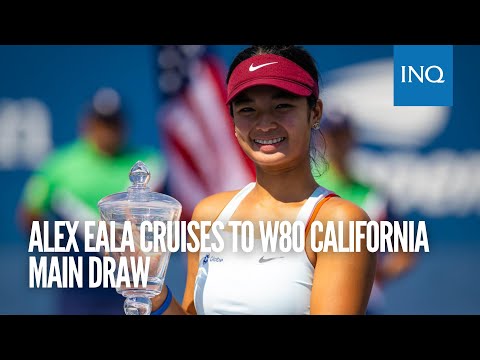 Alex Eala cruises to W80 California main draw