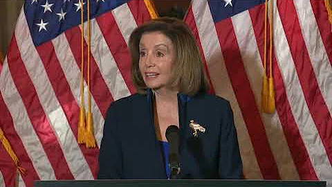 Chuck Schumer and Nancy Pelosi hold press conference on anti-Asian American hate legislation