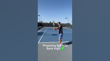 How to Hit High Backhands