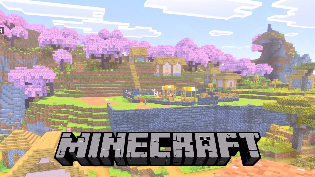 Village Upgrades: Terraforming. Let's build a Wall!!? ; Bedrock 1.21 Survival Let's Play