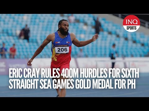 Eric Cray rules 400m hurdles for sixth straight SEA Games gold medal for PH