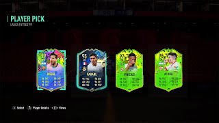 THIS IS WHAT I GOT IN 20x LA LIGA FUTTIES PARTY BAG PLAYER PICKS! #FIFA21 ULTIMATE TEAM