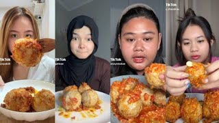 Kompilasi mukbang bakso cimood nya maudy