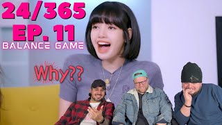 BLACKPINK - '24/365' EP.11 'Balance Game' REACTION