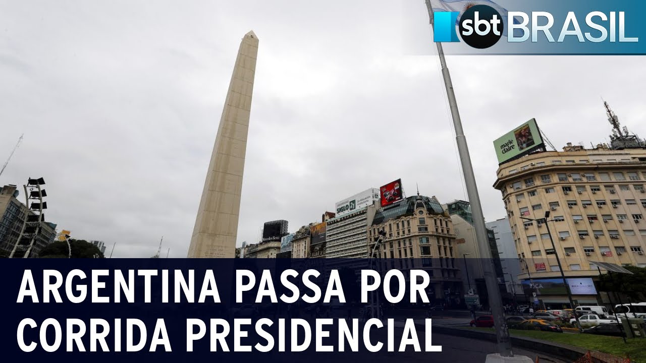 Argentina passa por corrida presidencial em meio à crise econômica | SBT Brasil (06/10/23)