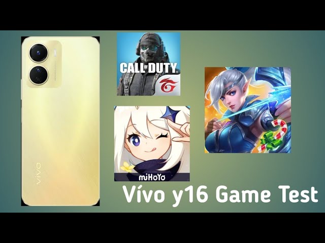 Vivo Y16 Genshin Impact Gaming test