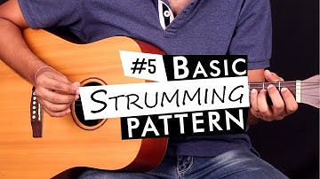 Learn to Play: Basic Strumming Pattern #5 (Skipping 2 Up Strokes)