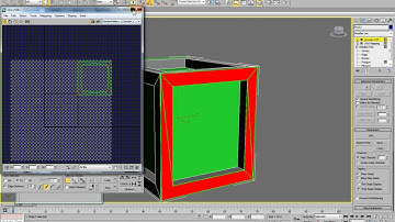3D Studio Max 2011 - UWV Unwrap. Part 1