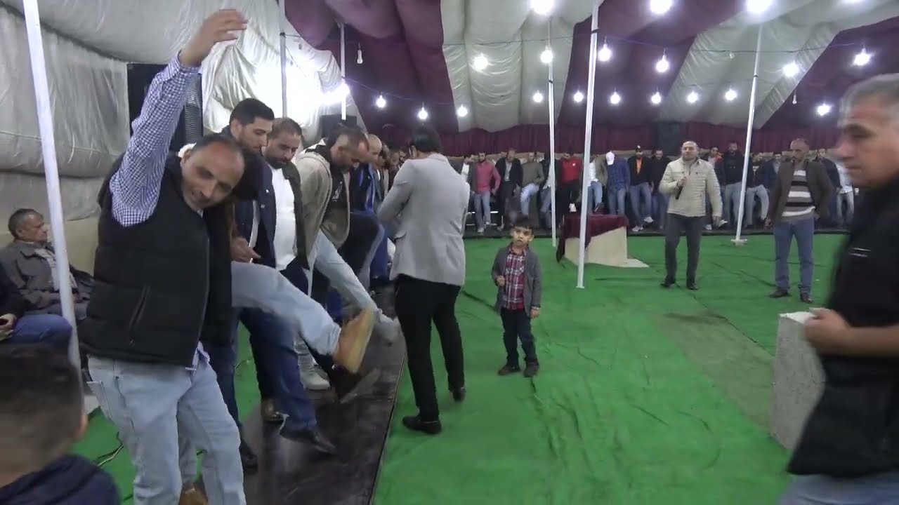 حفلة حمزة المهيرات // الفنان طلال الشبول وعازف المجوز بلال ابو جابر ( عراق الأمير )