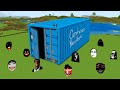Survival Container With 100 Nextbots in Minecraft - Gameplay - Coffin Meme