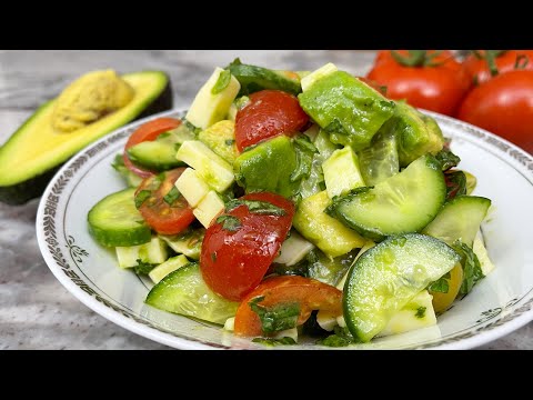 Video: Mozzarella Və Avokado Salatı