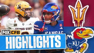 Arizona State Sun Devils vs Kansas Jayhawks Highlights 🏈 FOX College Football screenshot 2