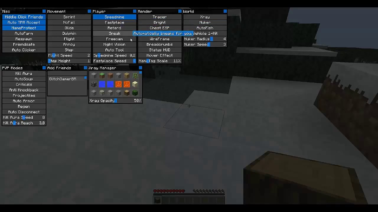 huzuni minecraft hack huzuni minecraft hack