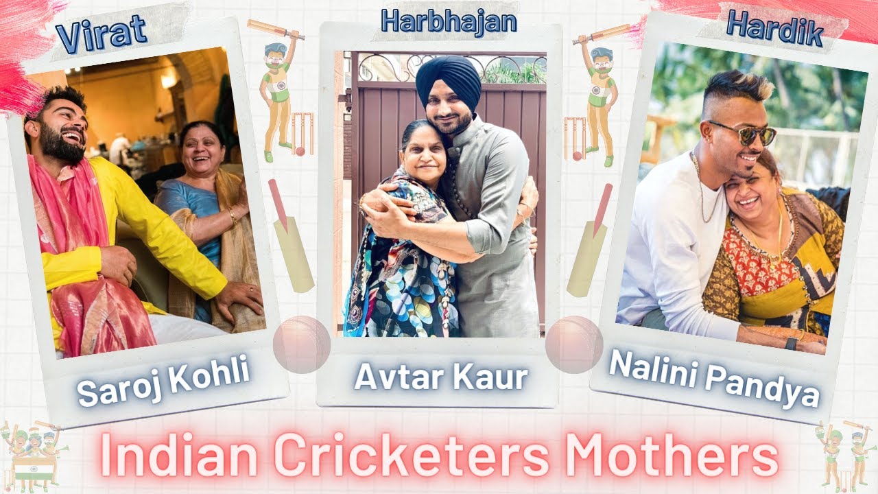 Top 10 Star Indian Cricketers with Their Mothers || Mothers of Indian Cricketers