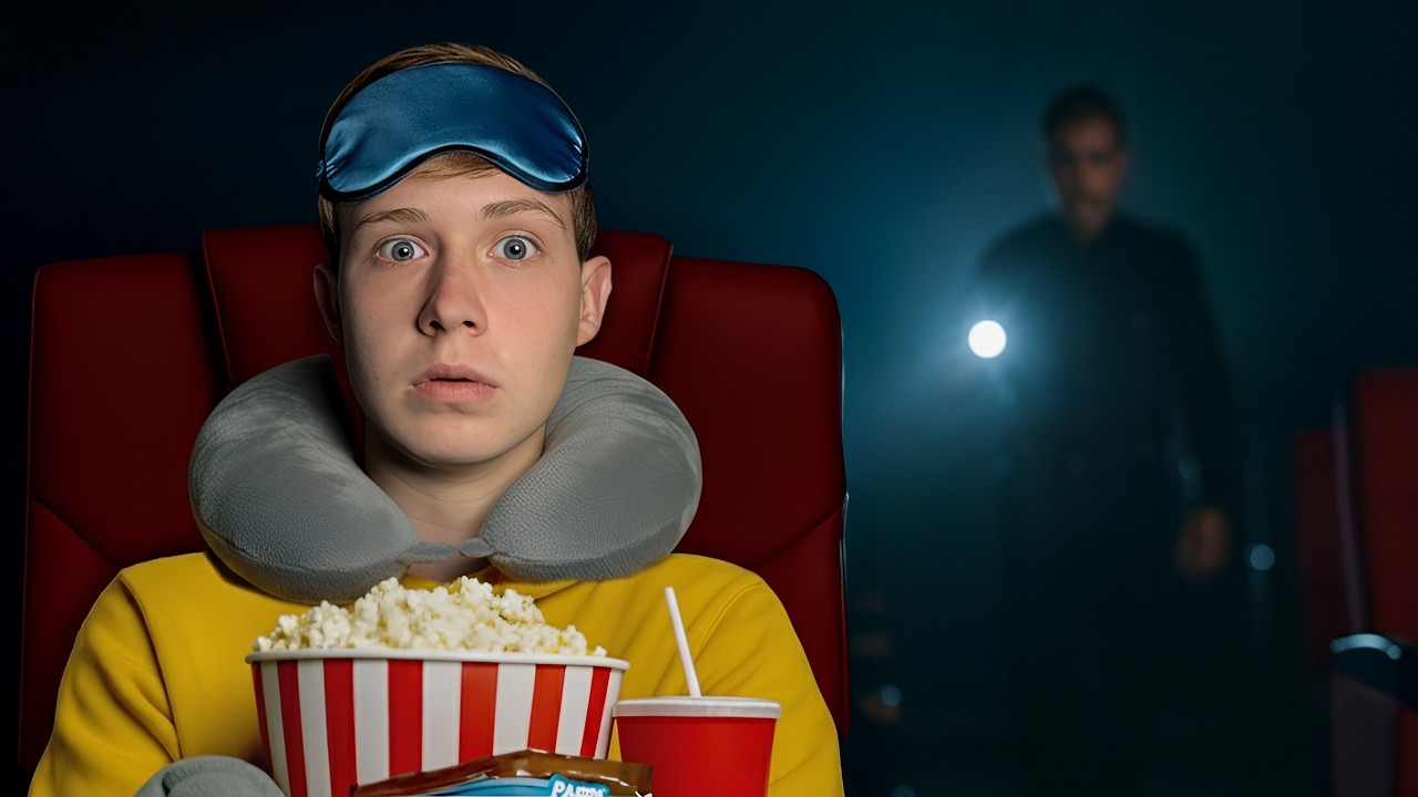 I Secretly Lived In A Movie Theater For 24 Hours