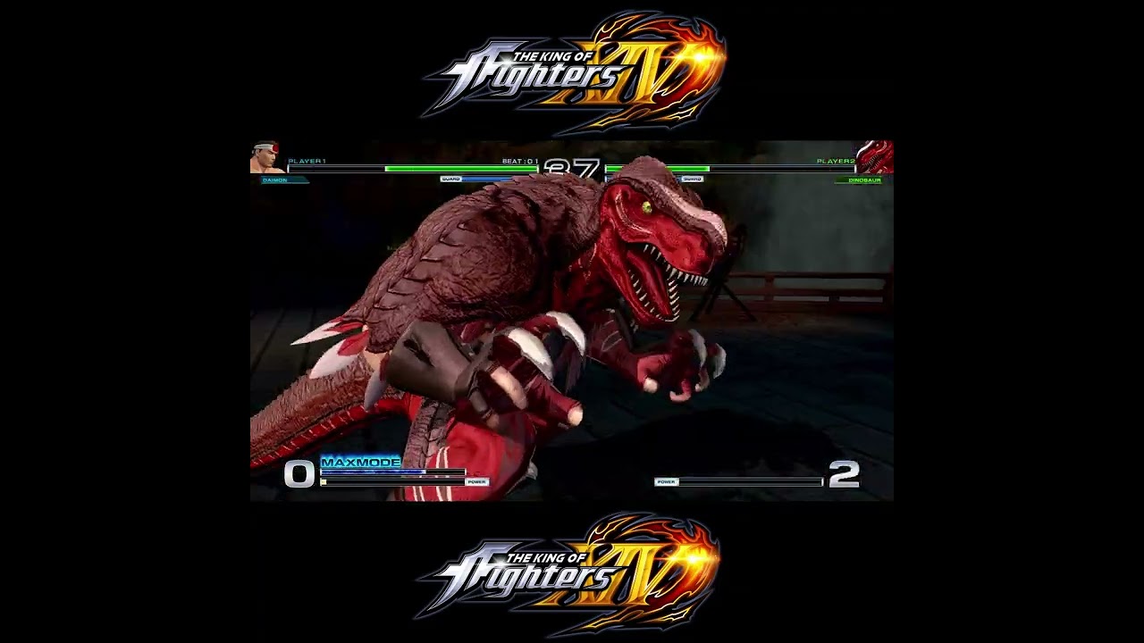 THE KING OF FIGHTERS XIV : Goro Daimon vs Dinosaur