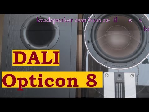 Dali Opticon 8 unboxing and review speakers with grills, bass reflex, bi wiring, bi amping.