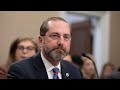 LIVE: US Health Secretary Alex Azar testifies on coronavirus