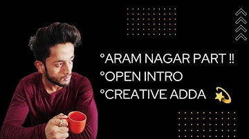 Open introduction in Aram Nagar Part !! | Creative Adda | Andheri West #introduction #travelvlog