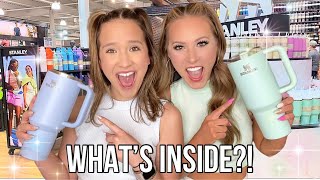 PICKING OUT OUR DREAM STANLEY CUPS &amp; BUYING ANYTHING THAT CAN FIT INSIDE OF IT CHALLENGE!