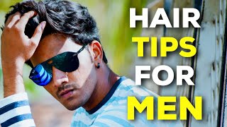 10 Hair Care Tips For indian Men's | Healthy Hair Tips (हिंदी में)|Strong and Thick Hair