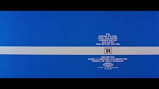 Distributed by Warner Bros./MPAA Rating Card (1973)
