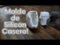 Como Hacer tus propios MOLDES CASEROS CON SILICON DE TUBO 🩸