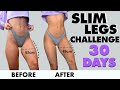 SLIM AND LONGER LOOKING LEGS WORKOUT (Results In 30 Days) | Tone Your Thighs And Lose Fat At Home