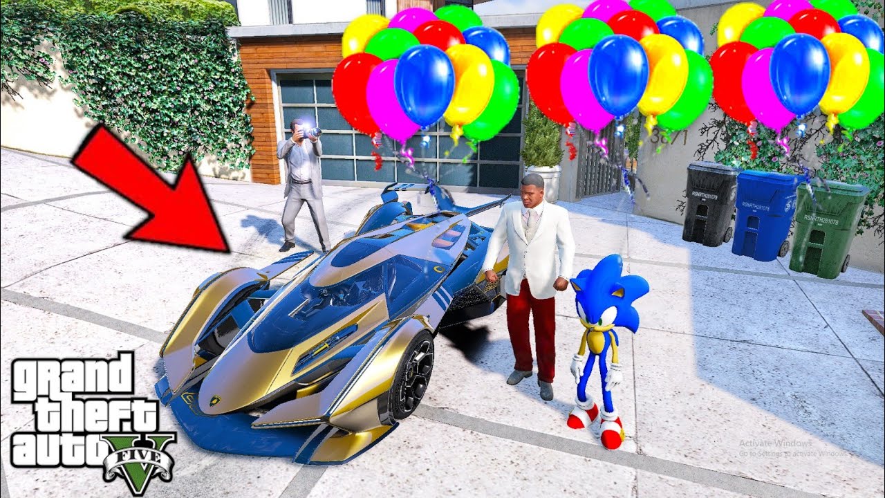 Franklin and Sonic Buying Most Expensive super gold in GTA
