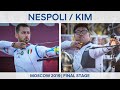 Mauro Nespoli v Kim Woojin – recurve men semifinal | Moscow 2019 World Cup Final