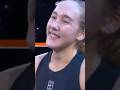 Mirra Andreeva sings Happy Birthday to Conchita Martinez after beating Alycia Parks in Stuttgart