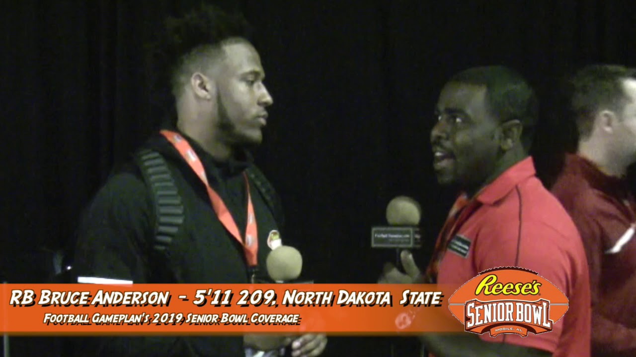 2019 Senior Bowl Prospect Interview Bruce Anderson, North Dakota State