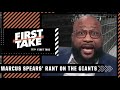 Marcus Spears’ PASSIONATE rant about why the Giants are a destination franchise | First Take