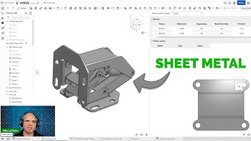Onshape Simultaneous Sheet Metal Overview & Demo