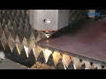 Gweike laser fiber laser cutting machine perforation and slag removal