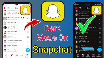 How To Dark Mode On Snapchat (new method 2025).