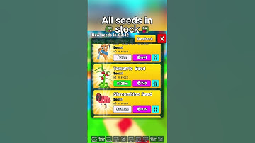 ALL NEW SECRET PLANT SEEDS IN STOCK (MANGO SEED) in Plants vs Brainrots Roblox Live Stock Secrets