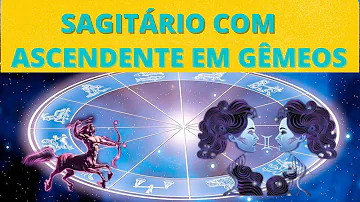 Como é a pessoa de Sagitário com ascendente em Gêmeos?