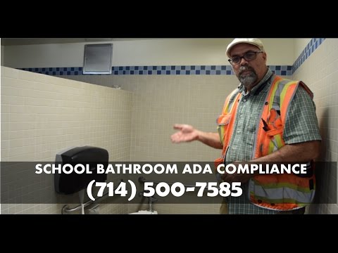 ADA Compliant Bathroom Orange County ADA Compliance Bathroom Inspection